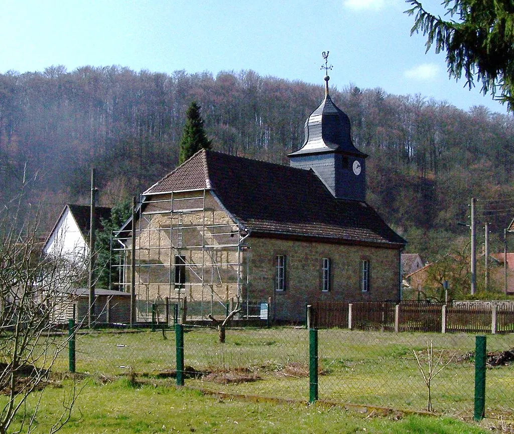 The church in Ebenshausen.