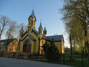 Church of the Sacred Heart of Jesus, Gudžiūnai