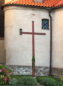 Cross at Saints Peter and Paul Church