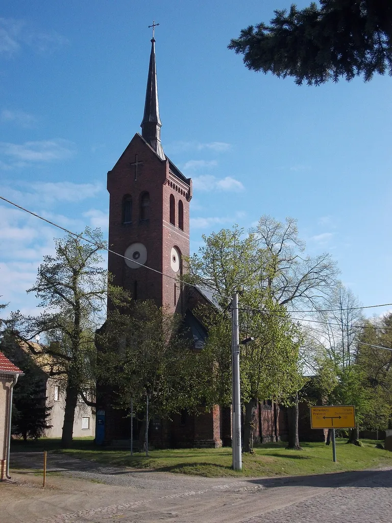 Wörblitz church (Dommitzsch, Nordsachsen district, Saxony)