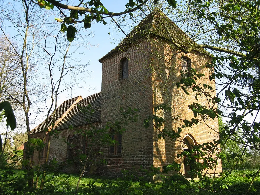 Church in Holzendorf, disctrict Parchim, Mecklenburg-Vorpommern, Germany