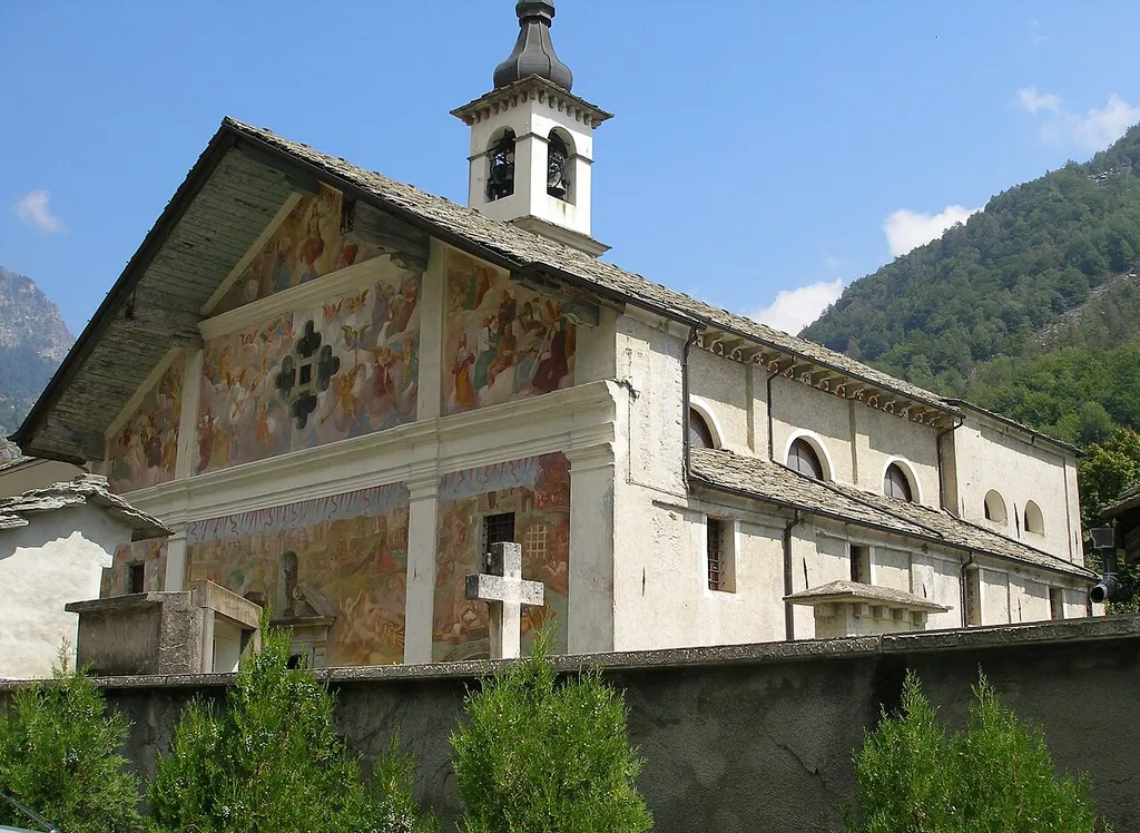 Chiesa - Issime - Val del Lys - Aosta valley - Italy