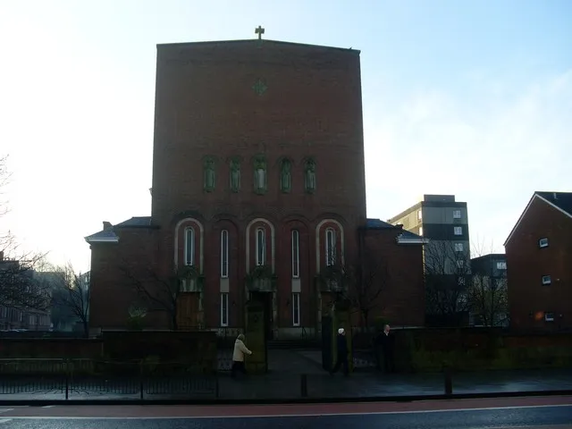 St Columbkille's Church, Rutherglen Catholic church on Main Street. Built in 1940.