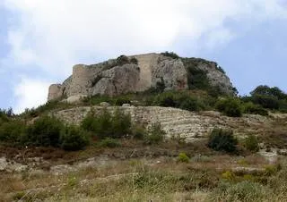 View of Mahalibeh Castle, Syria