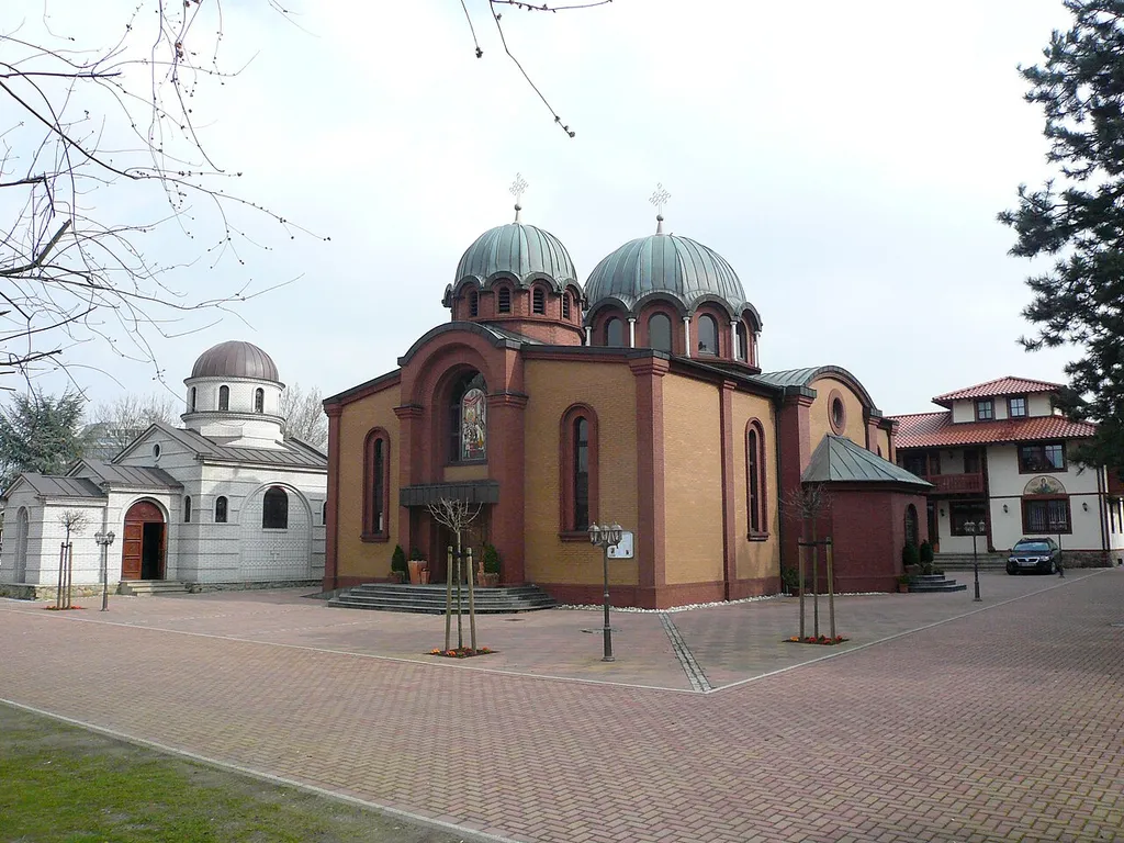 st. Sava - serbian-orthodox church in Düsseldorf, Germany