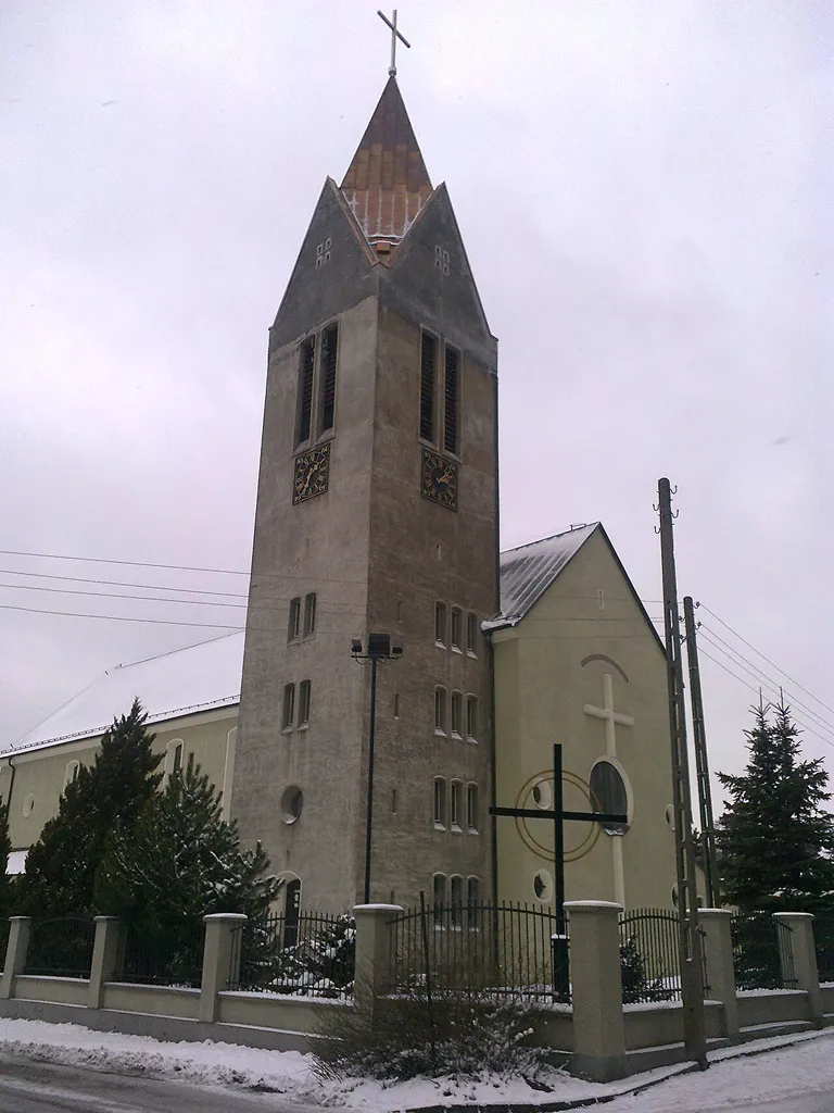 Kościół pod wezwaniem św. Jerzego w dzielnicy Gliwic - Łabędach.