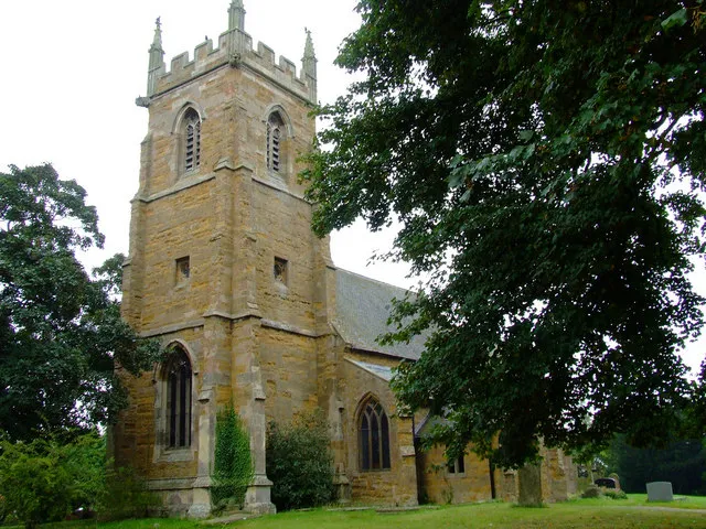 Aylesby St Lawrence's Church dates from the 13th century. The chancel was added in the 14th century and the tower was built in the 15th century. The rare 'back to back' pews were made in 1759 by James Harrison of Middle Rasen; he was the brother of John Harrison, who built the first marine chronometer. In the nave are box pews dating from the 18th century. Members of the McAuley family donated the window in the north chancel wall together with the vestry screen and font cover. The east and south chancel windows are also very interesting. The tower contains three bells. https://www.flickr.com/photos/riffraff1/3933577345/