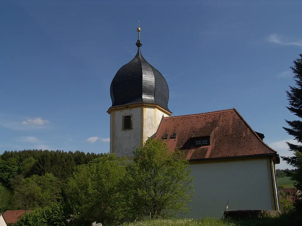 evang.-luth. Kirche St. Burkhard in Dörflis