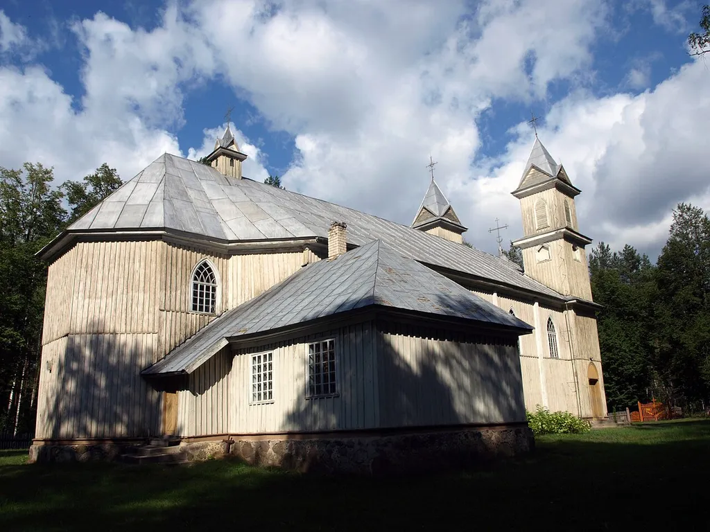 Rudnia church, Varėna district, Lithuania