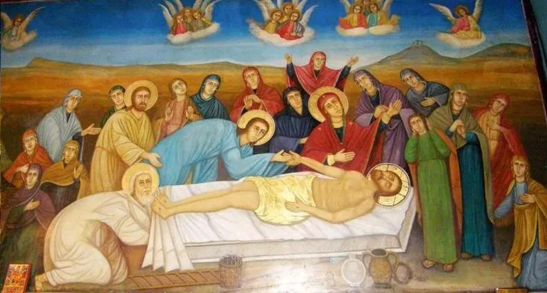 Icon in the St. George's Church in Čair, Skopje, Macedonia