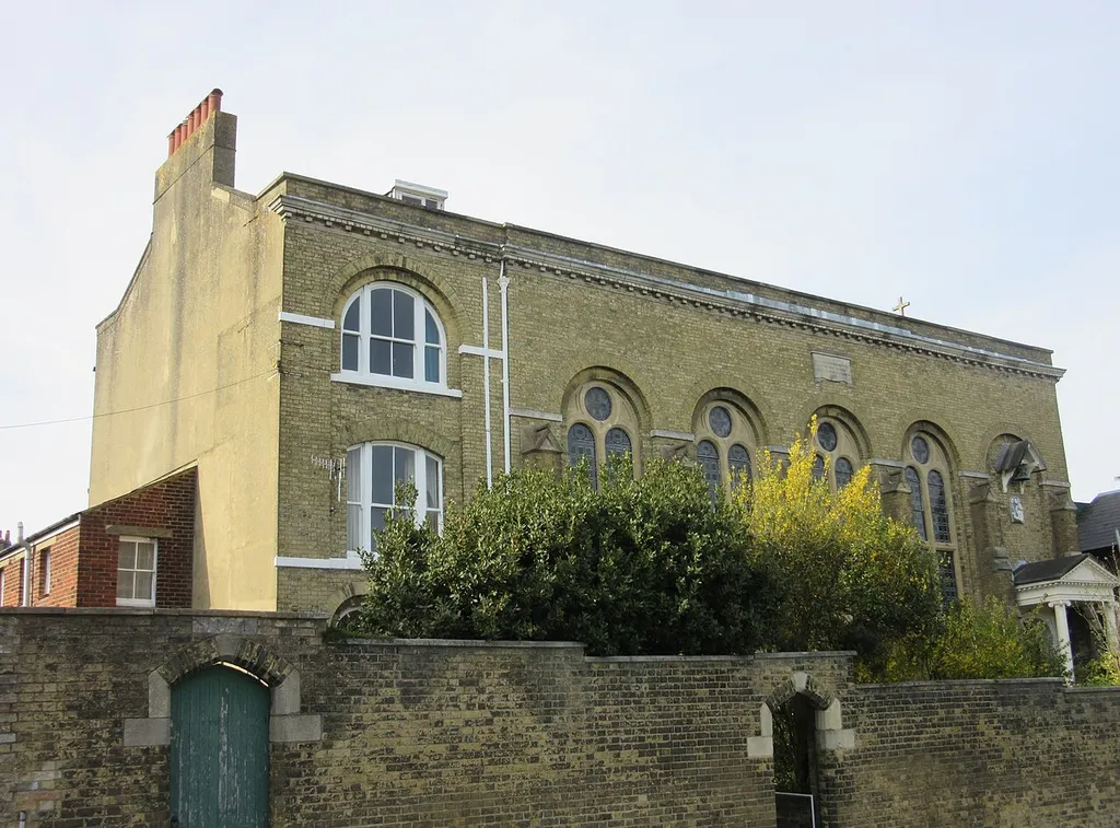 St Thomas of Canterbury's RC Church, Terminus Road, Cowes, Isle of Wight, England.