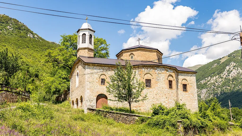 The main church in the village Selce