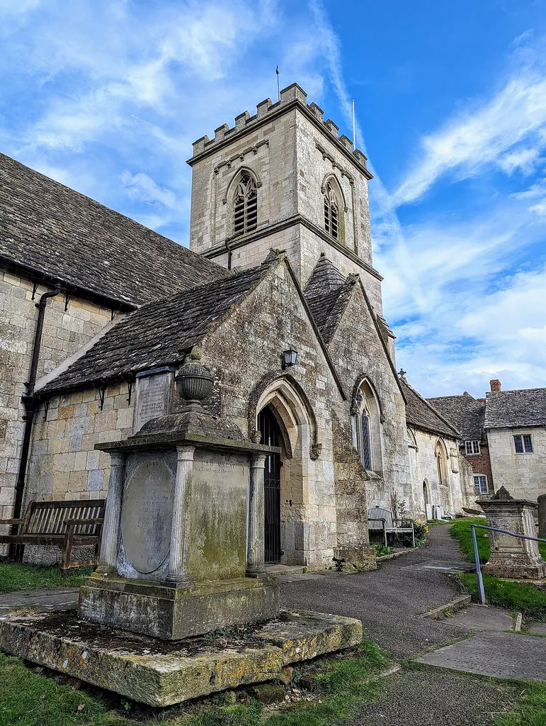 Herbert Monument In The Churchyard Of The Church Of St George Circa 1 1/2 Metres South West Of The Porch (monument in Brockworth, Tewkesbury, Gloucestershire, UK)