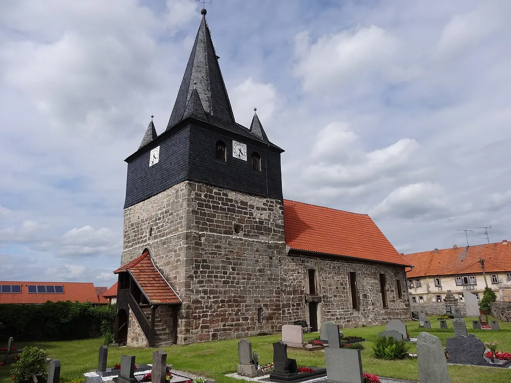 Church of Kleinliebringen, Thuringia, Germany