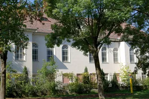 Schutzengelkirche (Old building), now parish hall and nursery