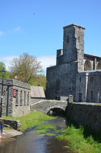St. David's Cathedral Hall (formerly Chapel Of St.mary's College) & Attached Cloister Ruins,the Cathe