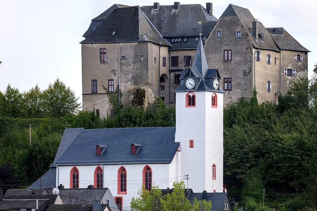 Evangelische Schlosskirche Westerburg, Westerwaldkreis, Rheinland-Pfalz