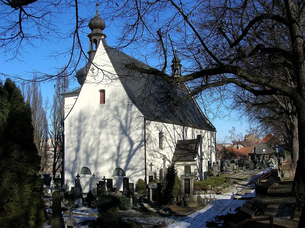 Třebíč-Domky. Holy Trinity Church