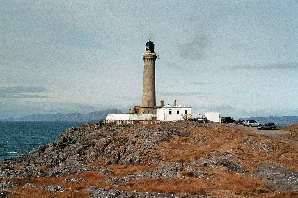 Ardnamurchan Lighthouse close to Ardnamurchan Point
