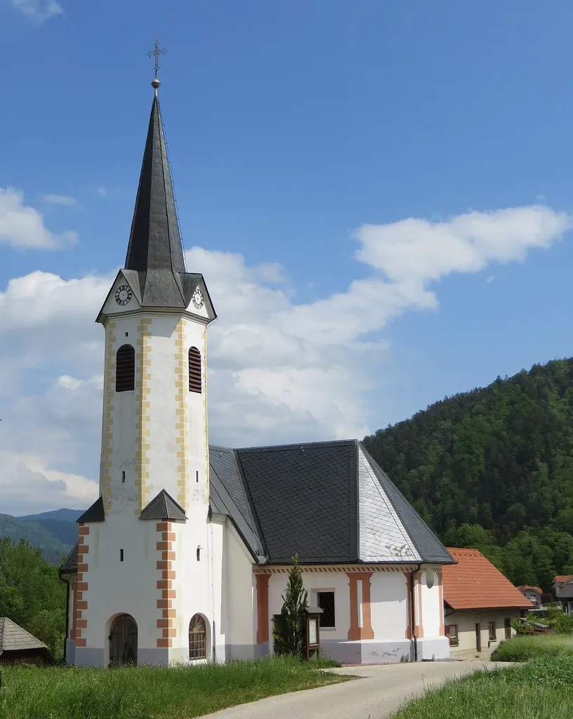 Saint Catherine's Church in Breg pri Litiji, Municipality of Litija, Slovenia