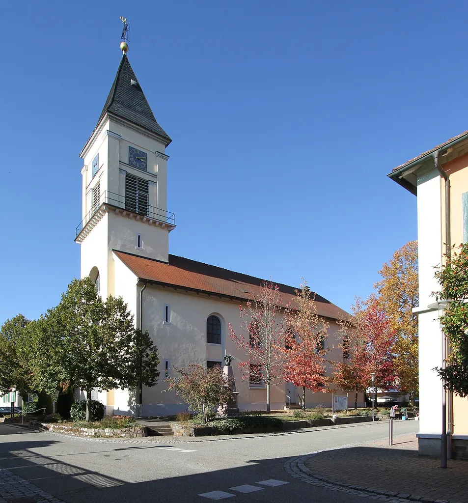 Kreuzkirche in Lichtenau-Scherzheim.