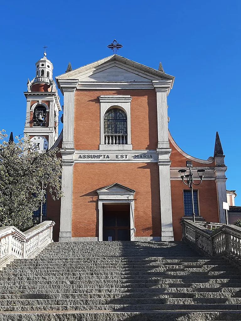 Castiglione d’Adda, la chiesa parrocchiale dell’Assunzione della Beata Vergine Maria.