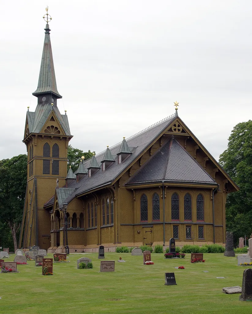 Nykyrka kyrka (swedish: church of Nykyrka), Västergötland, Sweden.