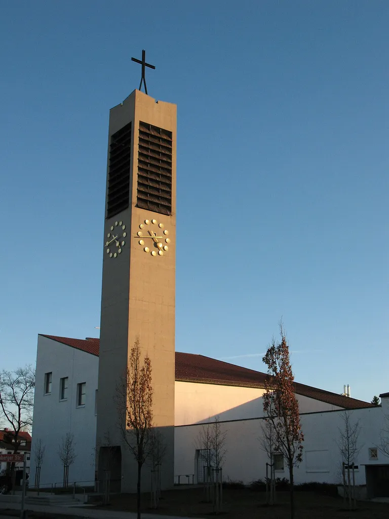 Die Pfarrkirche Heilig Kreuz Dachau.