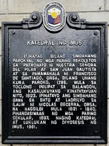 Cathedral of Imus historical marker