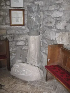 Chapel Amble Cross in St Kew churchyard