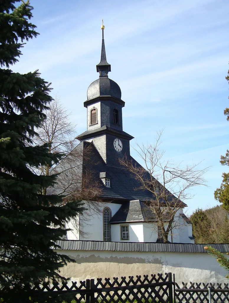 Kirche in Hormersdorf im Erzgebirge