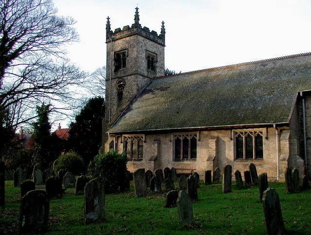 St. Swithin's Church, Sproatley, East Riding of Yorkshire, England.Little is known about the medieval church which was built in the early part of the 12th century and dedicated to St. Swithin by the early 13th century. Its steeple was recorded in 1552 and the chancel was rethatched in the 1660s and repaired in 1670. In general the building seems to have been poorly maintained and one of the curates, Joseph Hatfield, had the small 'much decayed' building demolished in December 1819 and the new one built which was completed in 1820. The new church was apparently dedicated to All Saints but by 1840 it seems once again to have become known as St. Swithin's. Most of it was taken down and rebuilt yet again in 1885-86.