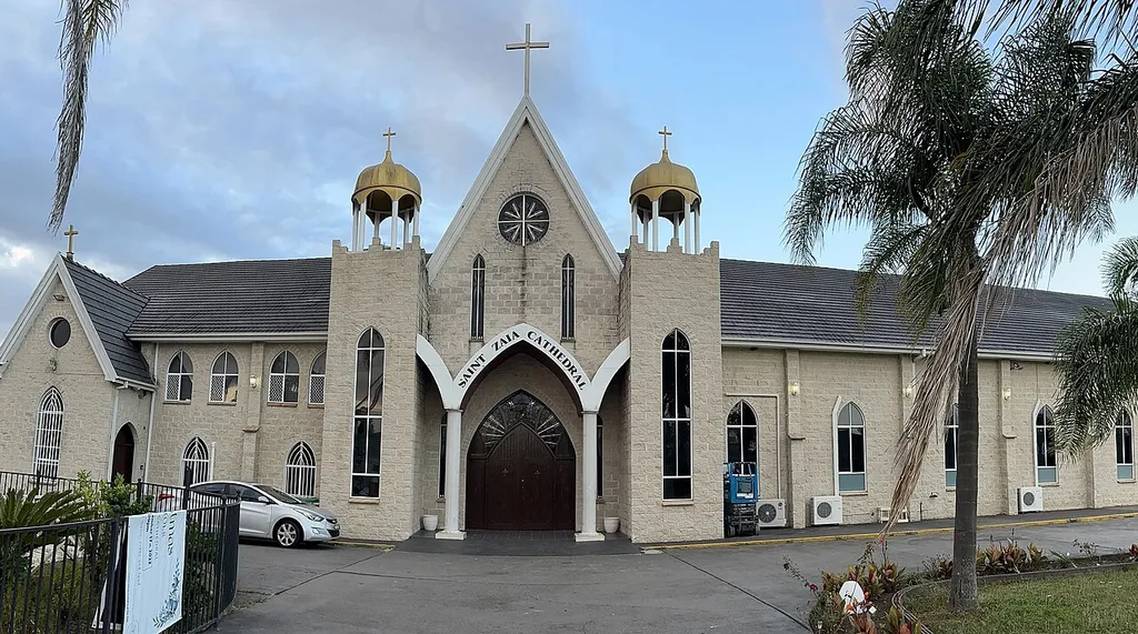 St Zaia Cathedral is an Eastern Orthodox church in Middleton Grange, New South Wales.