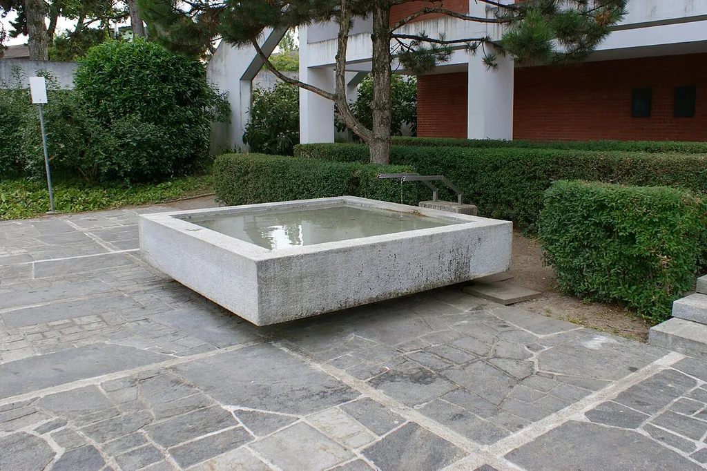 Hofbrunnen Kirche Bethlehem.