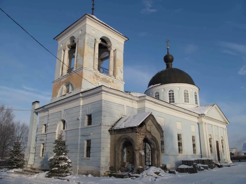 Church of the Intercession of the Virgin, village Pokrovskoe Ruza district of the Moscow region.