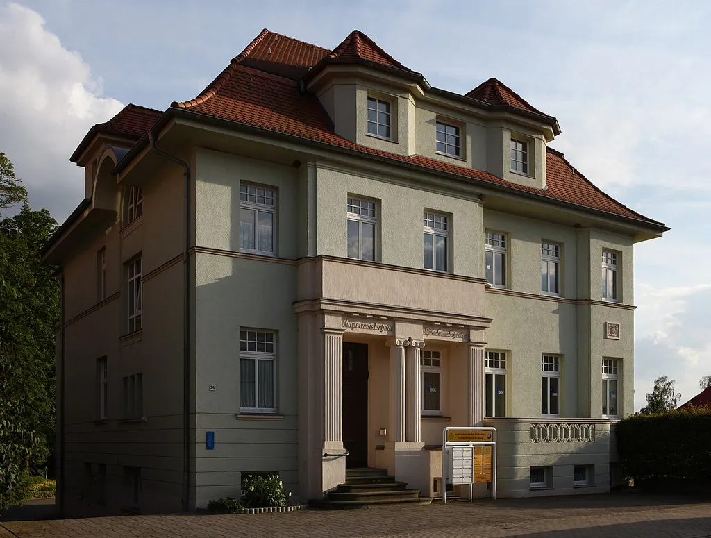 Kulturdenkmal Mietvilla Am Anger 29 Bürgermeisterhaus in Eilenburg; Objektnummer: 08973293