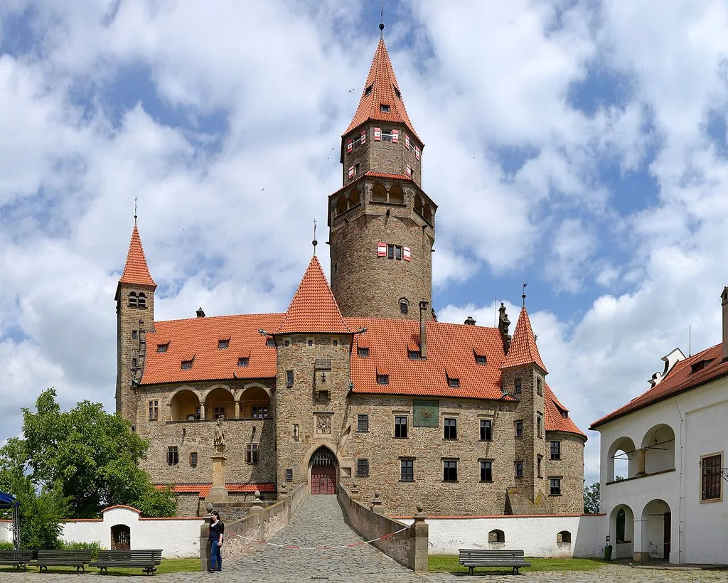 Castle Bouzov (Busau), Czech Republic