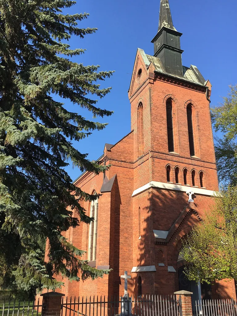 Katholische Kirche Spremberg Straßenansicht