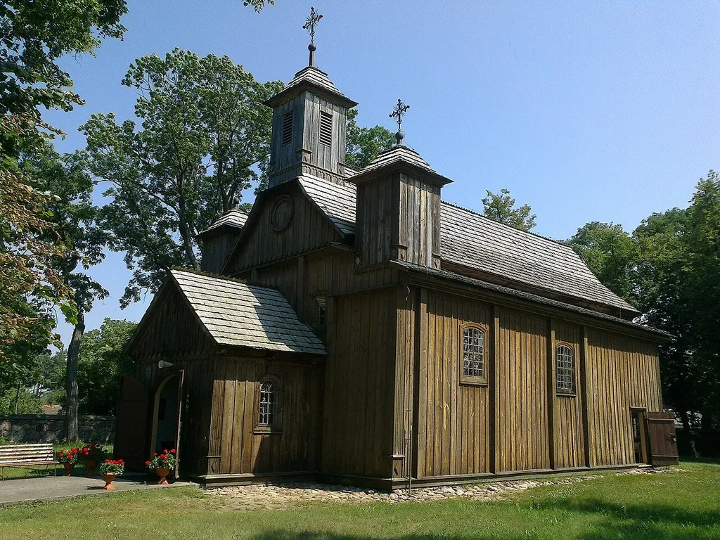 Barcice (gm. Somianka, pow. Wyszków) - kościół Św. Stanisława BM z 1758 r.