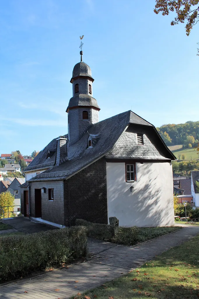 Evangelische Kirche Blasbach, Wetzlar, Lahn-Dill-Kreis, Hessen, Deutschland