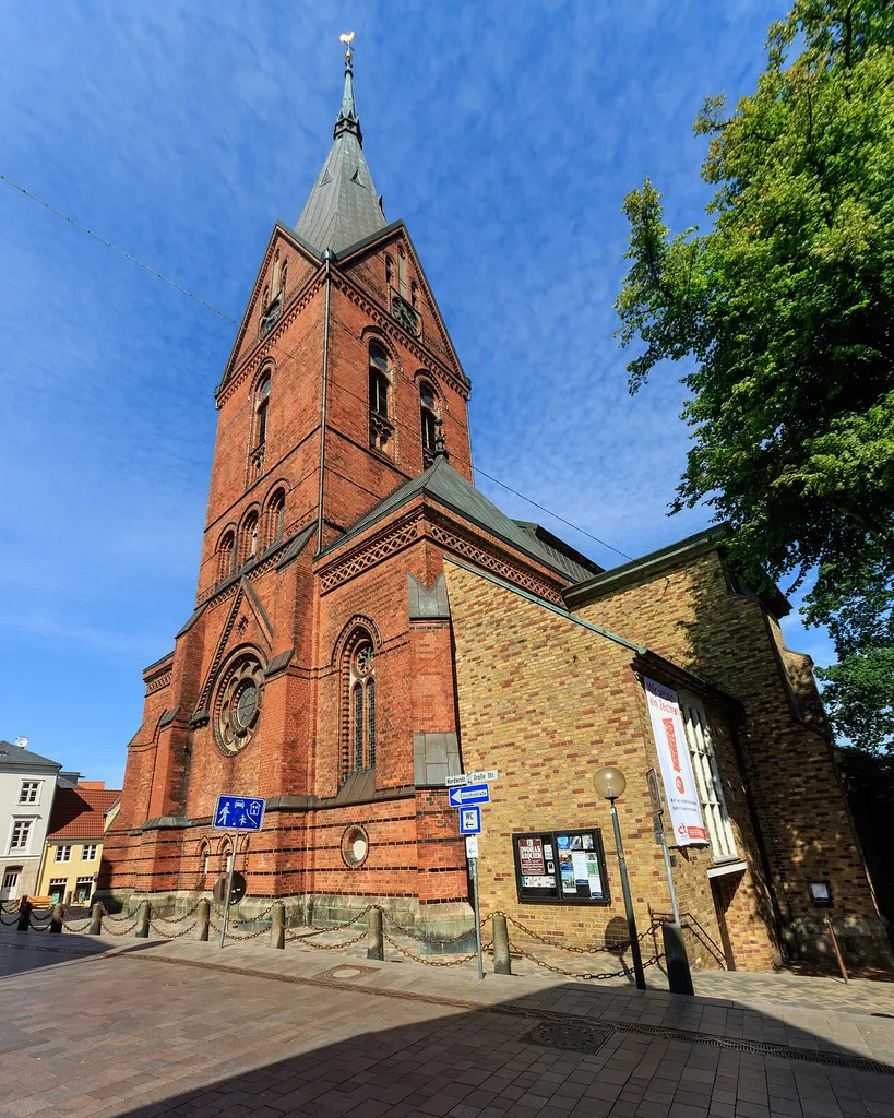 St. Mary church (Lutheran) in Flensburg, Germany
