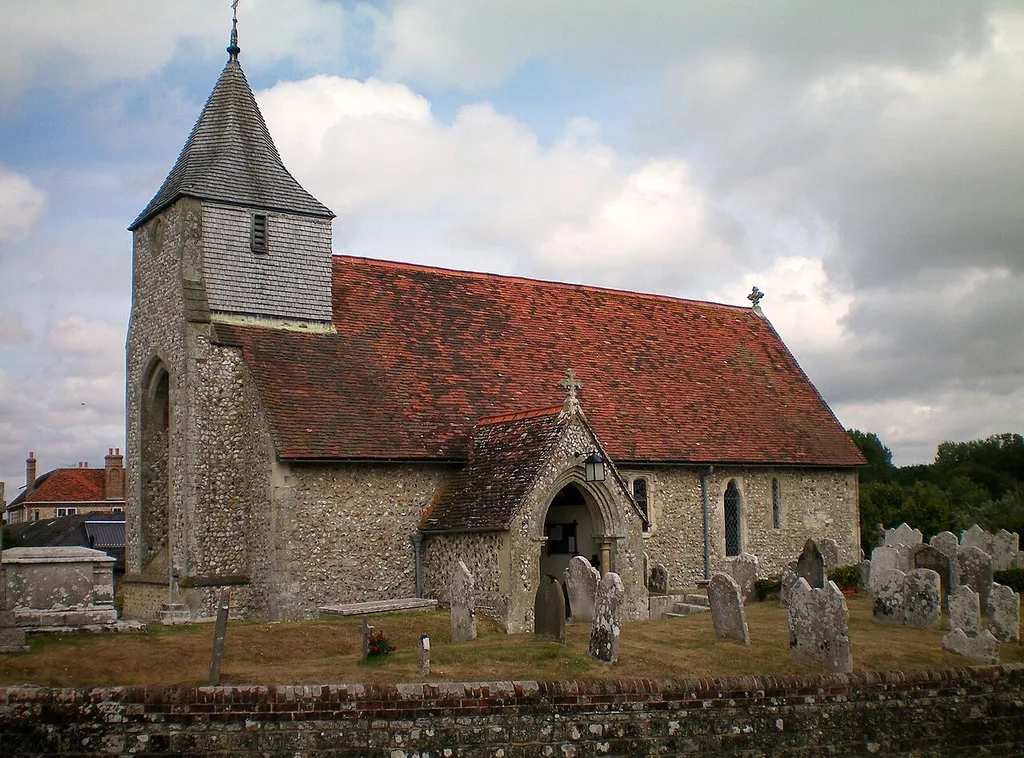 West Itchenor parish church, West Sussex, England.