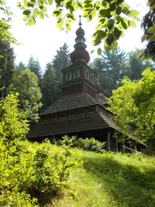 Wooden Greek Catholic church in Nová Paka