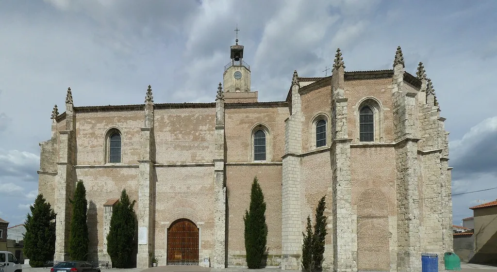 La iglesia de Santa María la Mayor, Coca, Segovia.