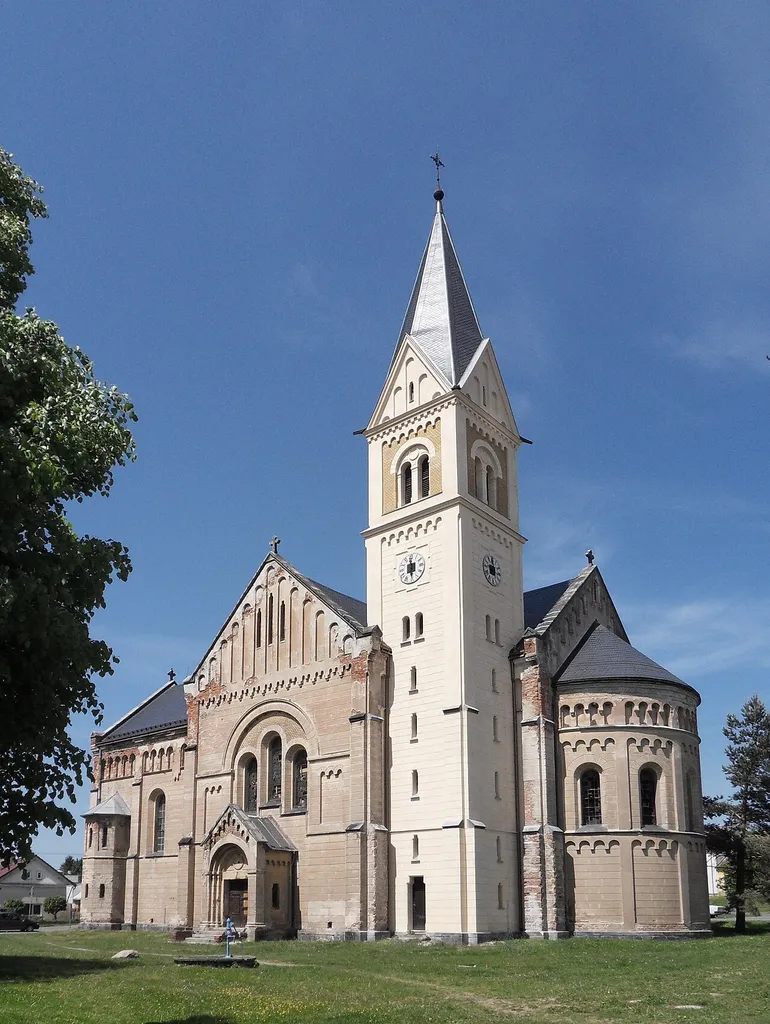 Saint Joseph church in Úherce, Plzeň-sever District, Czech Republic
