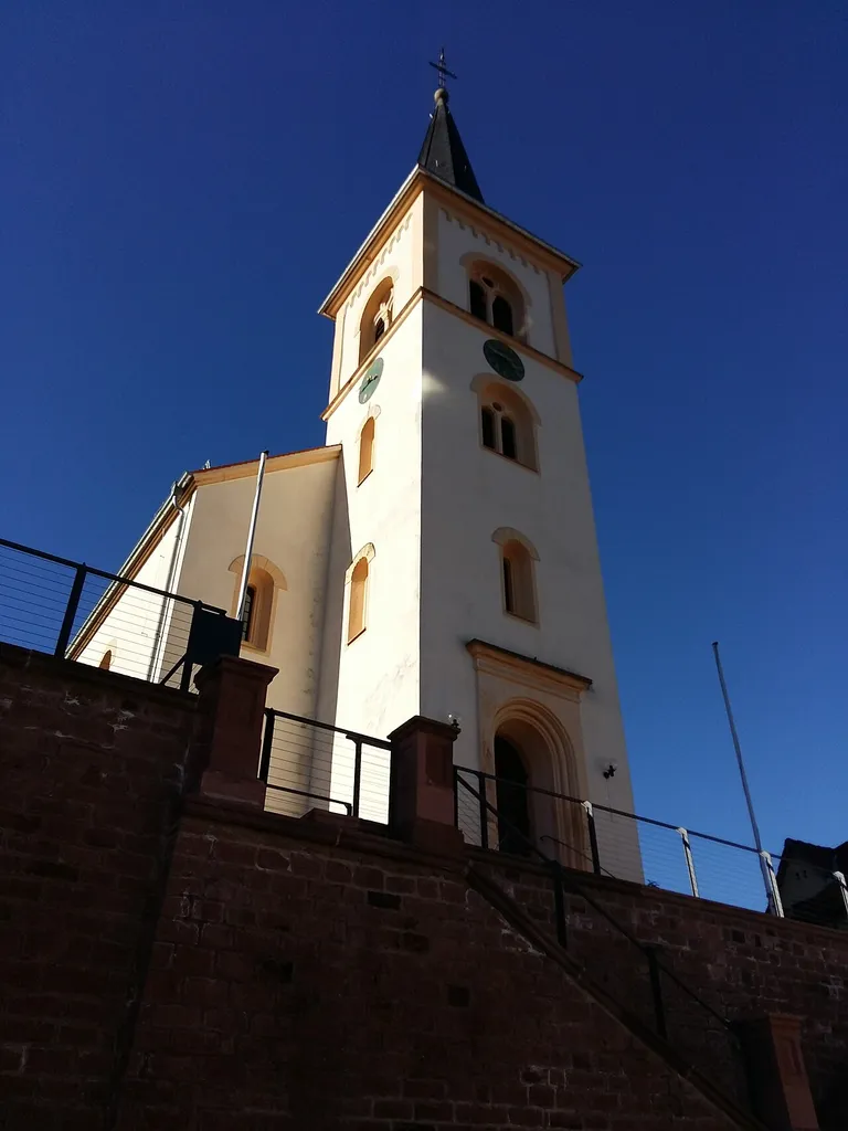 Evangelische Kirche des Groß-Umstädter Stadtteils Wiebelsbach, Kirchstraße 26.