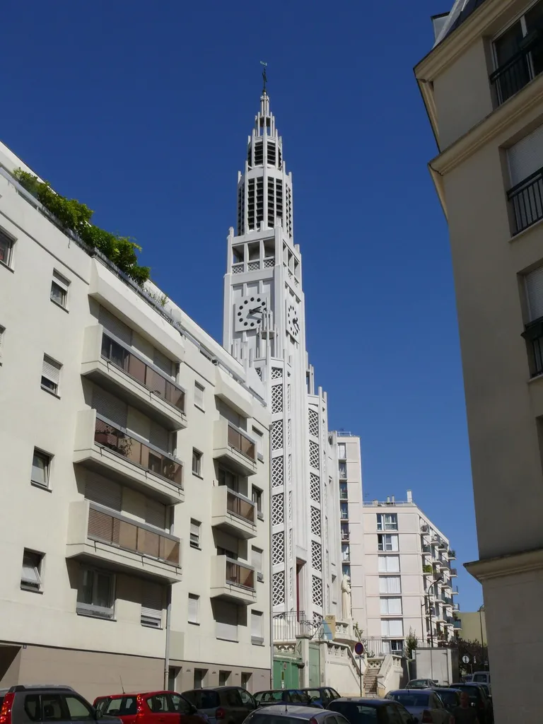 Saint-Jean-Bosco's church, in Paris (Paris XX, France)