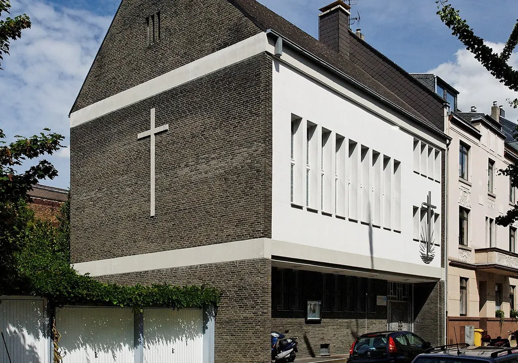 New Apostolic Church in Düsseldorf-Gerresheim, Germany