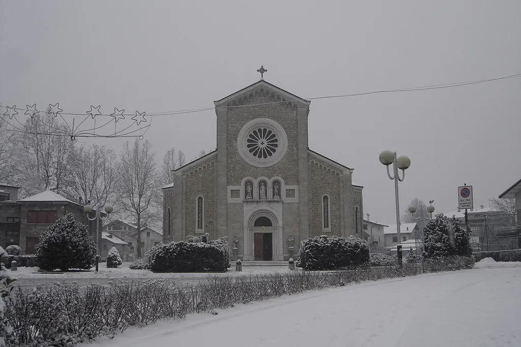 Sedico: la chiesa parrocchiale di Santa Maria Annunziata.