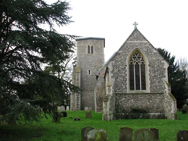 St Mary's Church St Mary's church is located beside Church Road; like a number of other churches in this area, its tower is on the south side rather than at the west end of the church. Sadly, this church is kept locked.